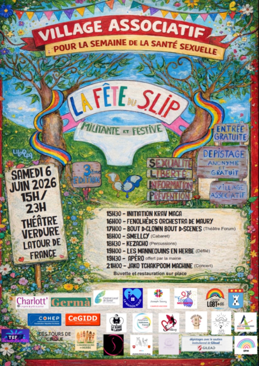 Affiche slip 2026 - Communauté de communes d'Agly Fenouillèdes